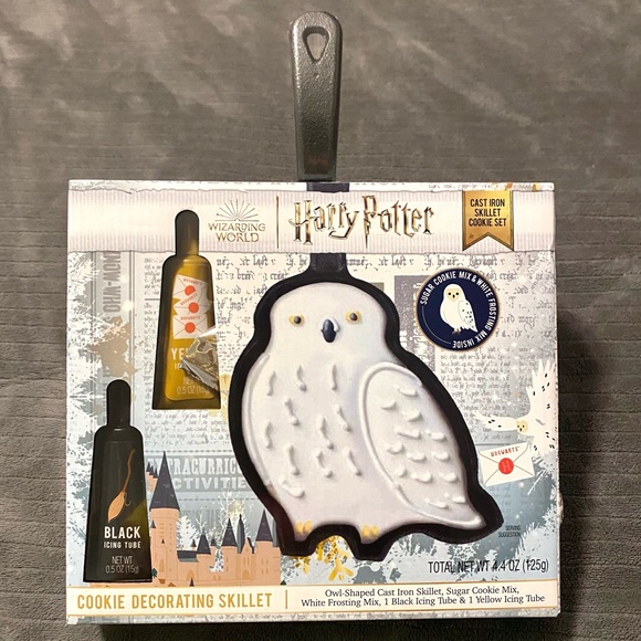 Kitchen Harry Potter Owl Cast Iron Skillet Set Poshmark